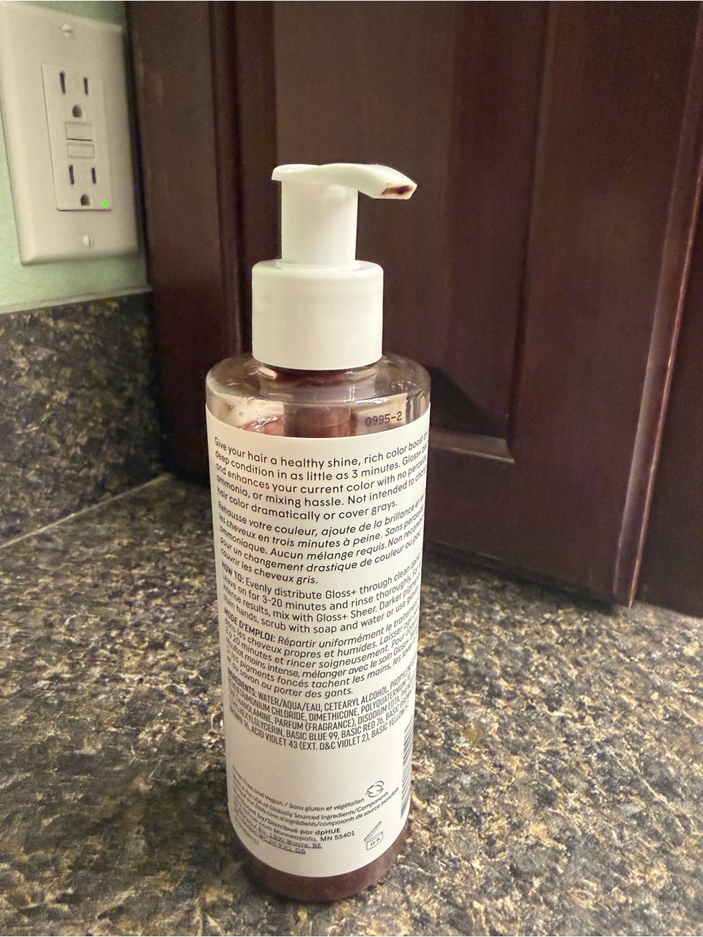 dpHUE Light Brown Gloss+ conditioner - barely used - Picture 5 of 6